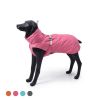 New Style Dog Winter Jacket with Waterproof Warm Polyester Filling Fabric-(pink , size 2XL))