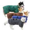 Pet Bath Towel For Dog & Cat; Microfiber Dog Bathrobe; Absorbent Cat Towel; Quick Dry Pet Bathrobe